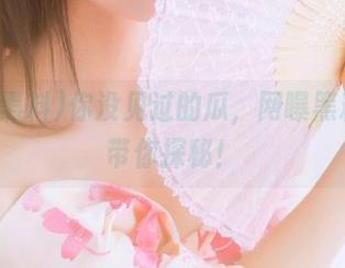 你没见过的瓜，网曝黑料直达带你探秘！